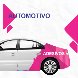 ADESIVO AUTOMOTIVO ADESIVO AUTOMOTIVO Tam. Personalizado 4/0 Impressão Sem acabamento 