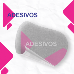 ADESIVO TRANSPARENTE ADESIVO TRANSPARENTE Tam. Personalizado 4/0 Impressão Sem acabamento 